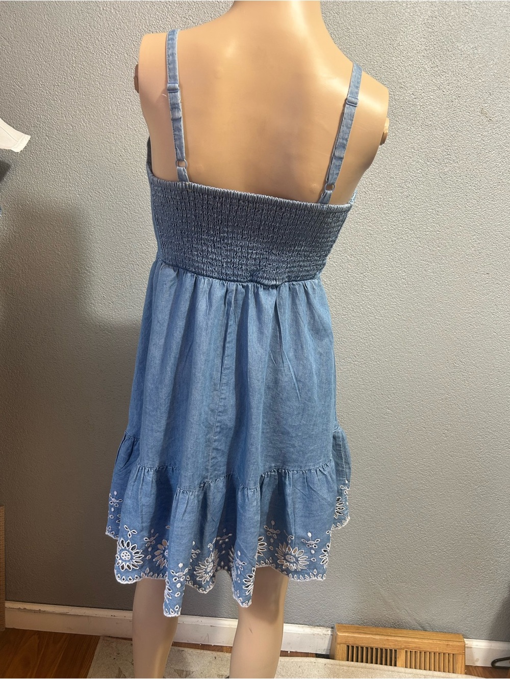 NWOT Old navy fit and flare cami dress size small petite - Picture 5 of 11